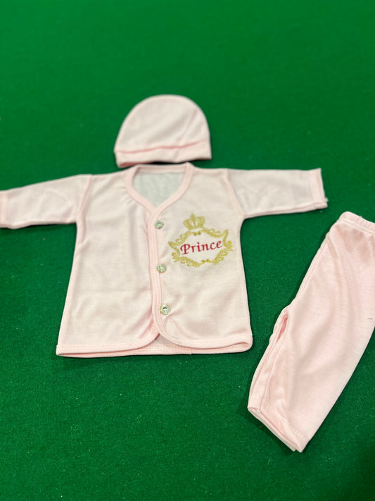 Little Prince 3-Piece Baby Set - Pack of Three