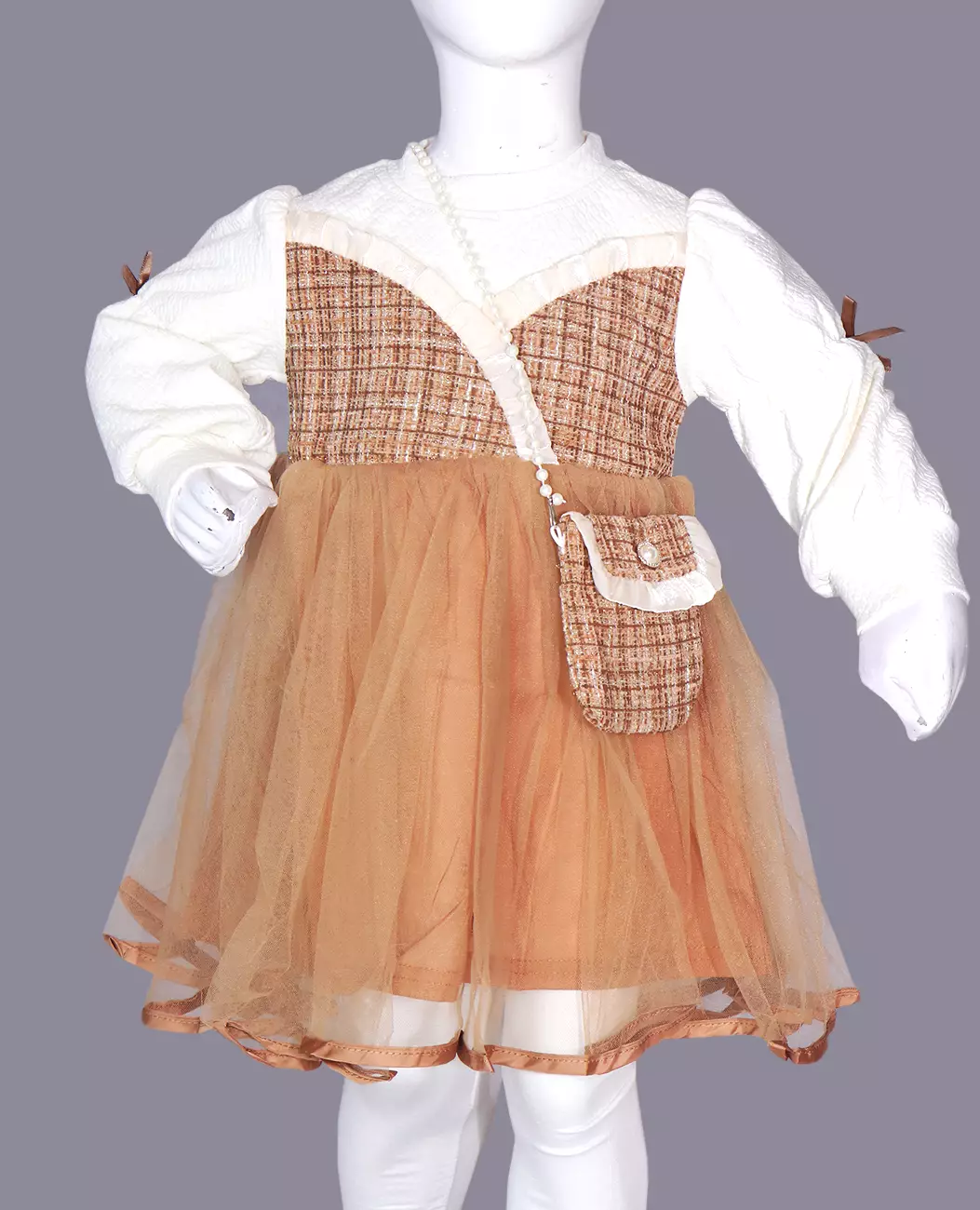 fairy frocks Pumpkin print girls frock| Alibaba.com